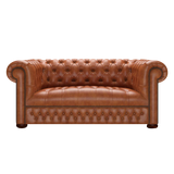 Linwood 2 Sits Chesterfield Soffa Old English Bruciato