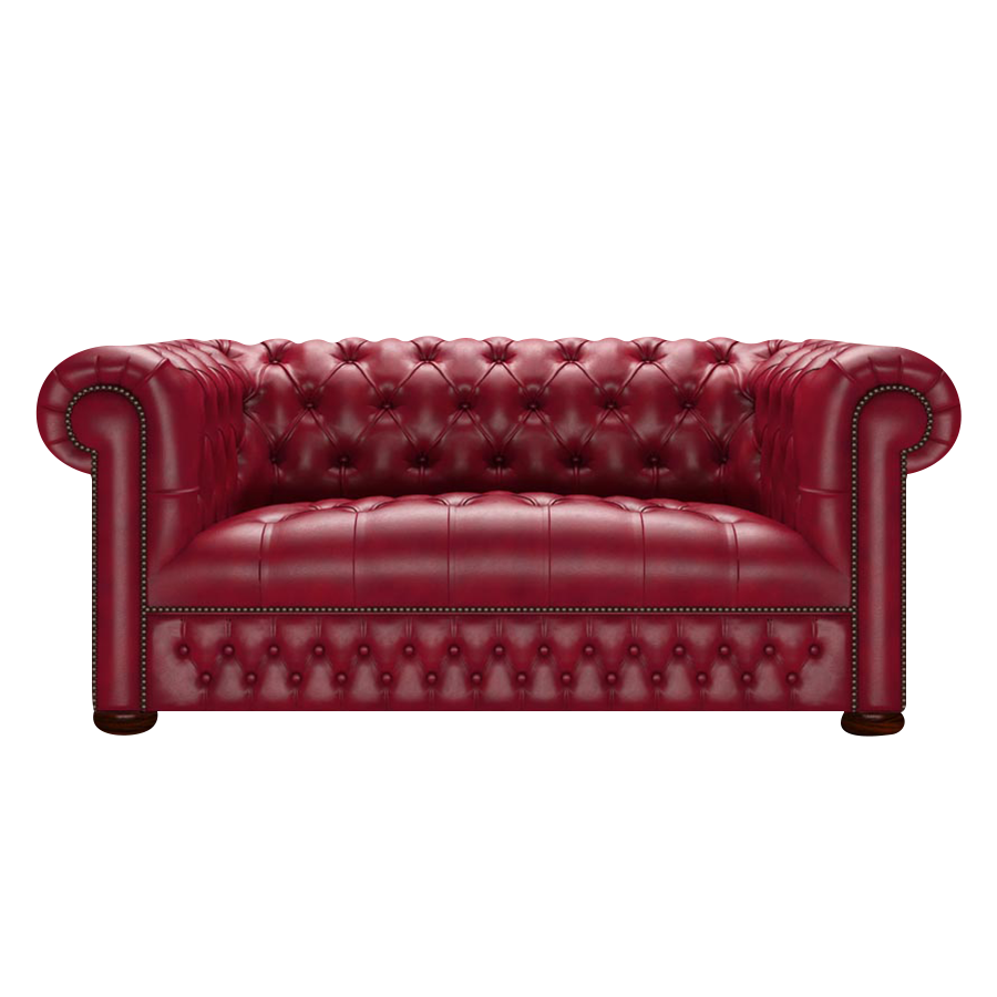 Linwood 2 Sits Chesterfield Soffa Old English Gamay