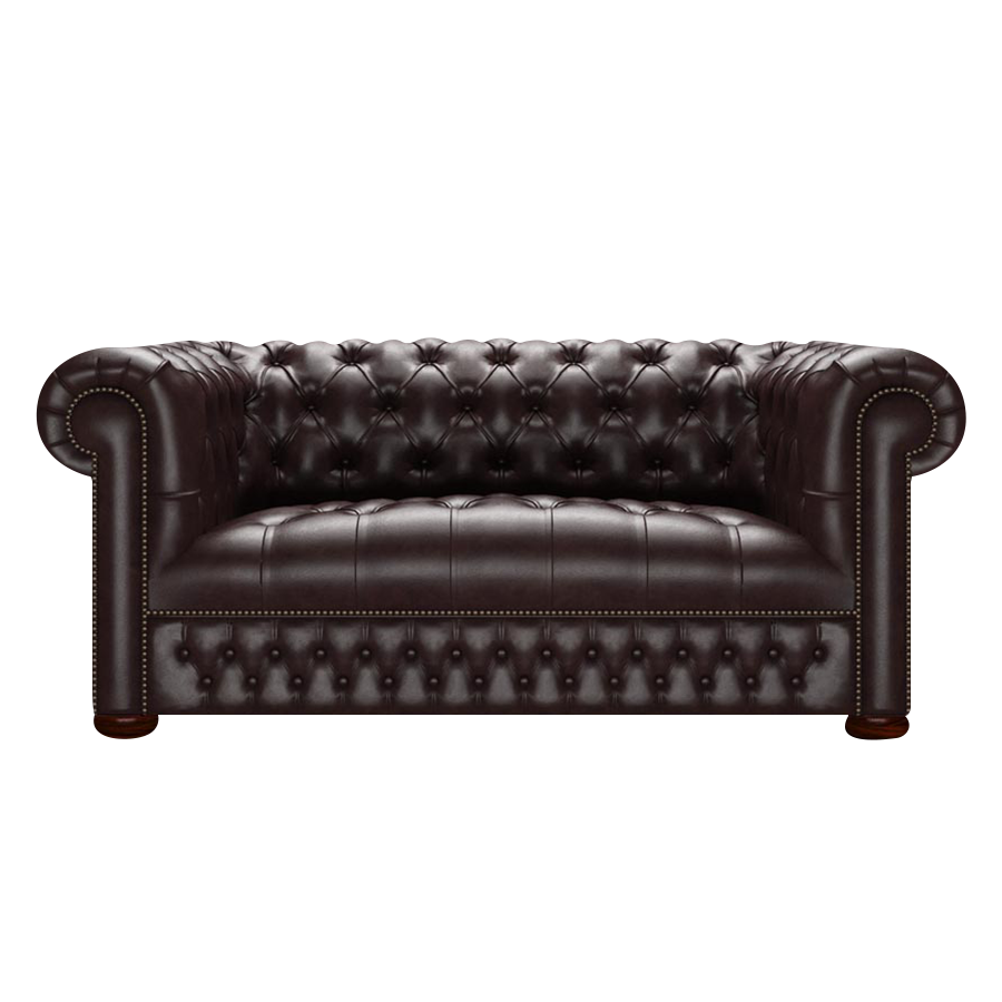 Linwood 2 Sits Chesterfield Soffa Old English Smoke