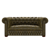 Linwood 2 Sits Chesterfield Soffa Tudor Birch