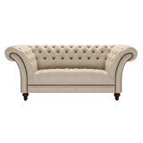 Montgomery 2 Sits Chesterfield Soffa Birch Blush Beige