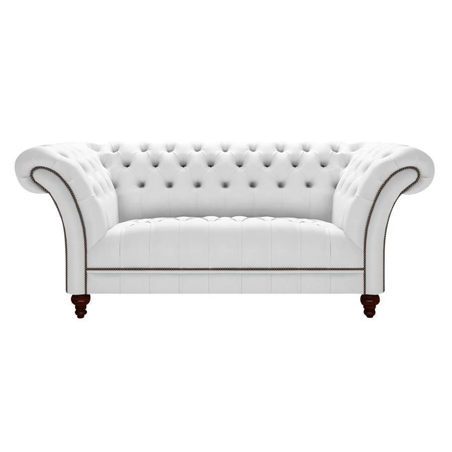 Montgomery 2 Sits Chesterfield Soffa Birch White