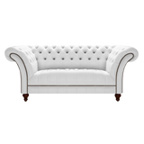 Montgomery 2 Sits Chesterfield Soffa Birch White