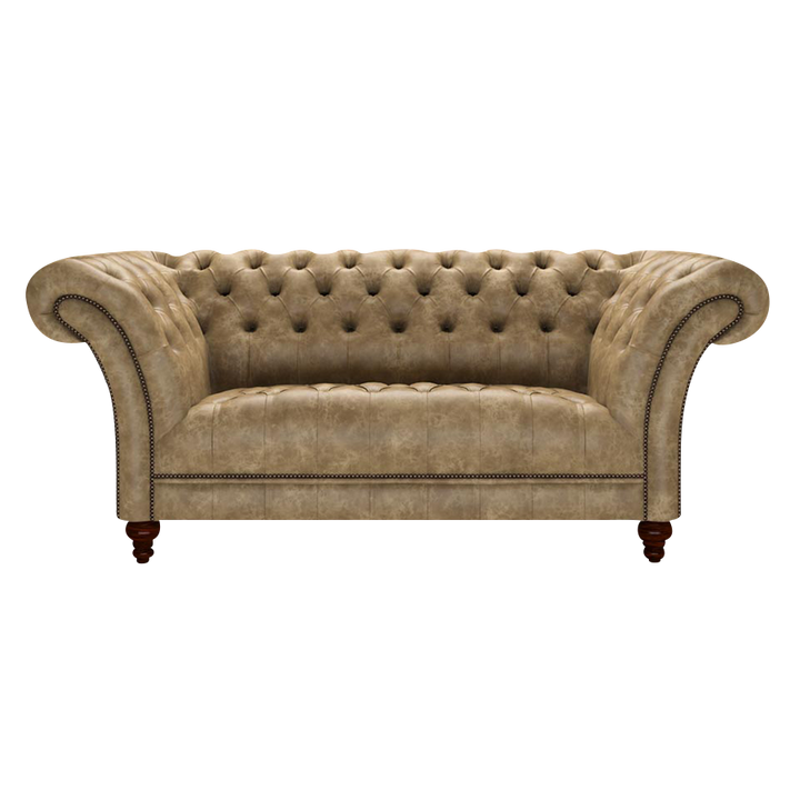 Montgomery 2 Sits Chesterfield Soffa Etna Beige