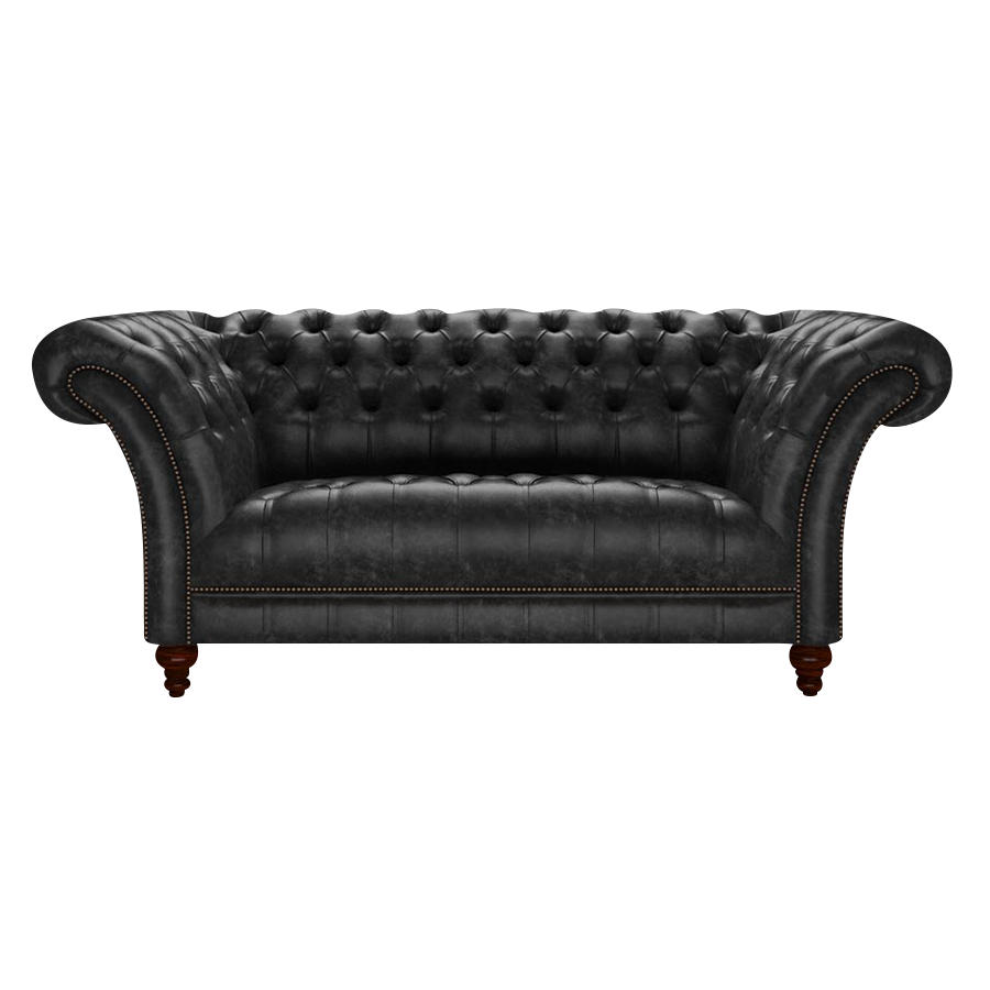 Montgomery 2 Sits Chesterfield Soffa Etna Black