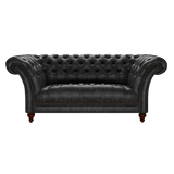 Montgomery 2 Sits Chesterfield Soffa Etna Black