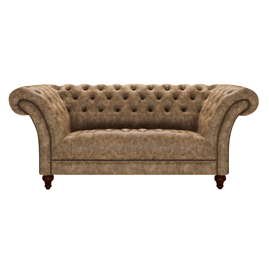 Montgomery 2 Sits Chesterfield Soffa Etna Camel
