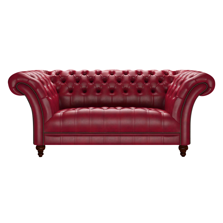 Montgomery 2 Sits Chesterfield Soffa Old English Gamay