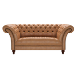 Montgomery 2 Sits Chesterfield Soffa Old English Tan