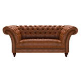 Montgomery 2 Sits Chesterfield Soffa Tudor Chestnut