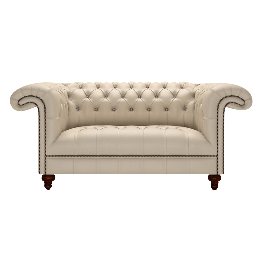 Nelson 2 Sits Chesterfield Soffa Birch Blush Beige