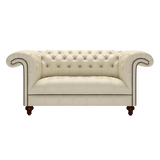 Nelson 2 Sits Chesterfield Soffa Birch Ivory