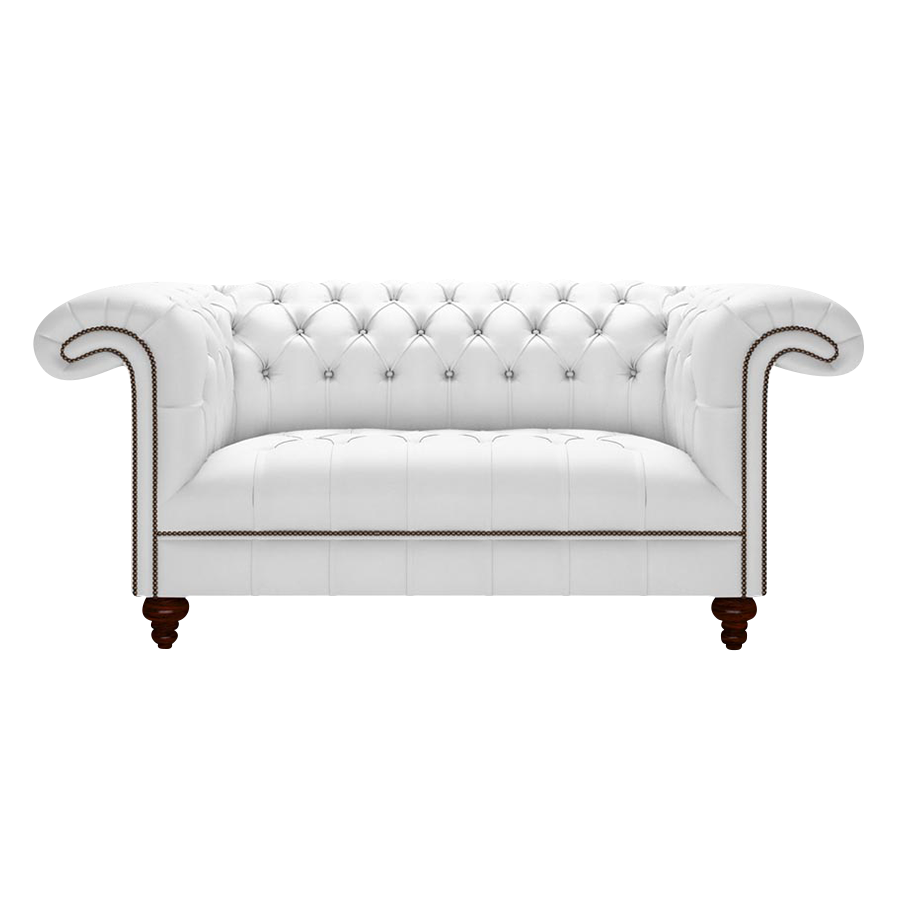 Nelson 2 Sits Chesterfield Soffa Birch White