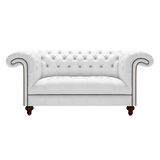 Nelson 2 Sits Chesterfield Soffa Birch White