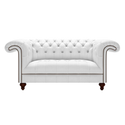 Nelson 2 Sits Chesterfield Soffa Birch White