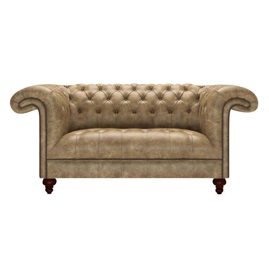 Nelson 2 Sits Chesterfield Soffa Etna Beige