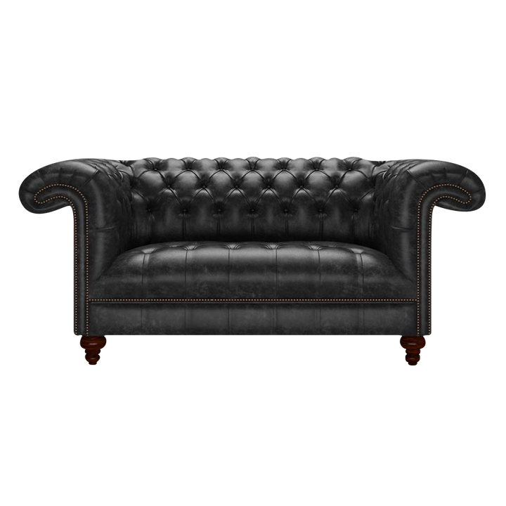 Nelson 2 Sits Chesterfield Soffa Etna Black