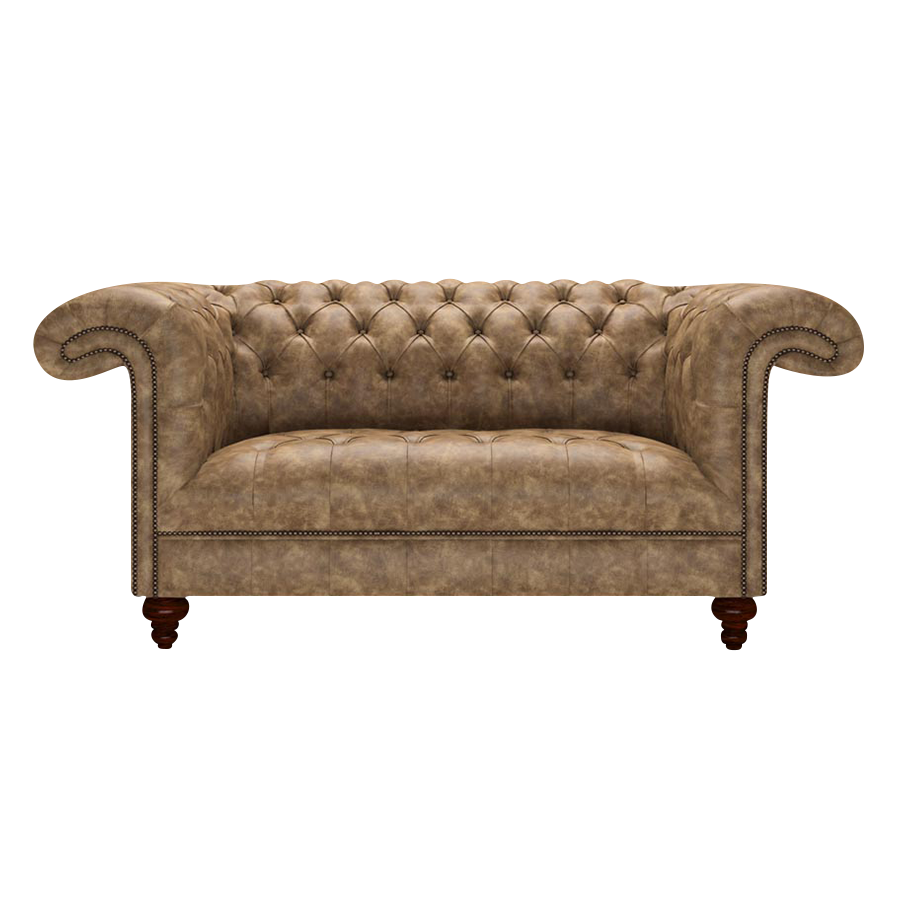 Nelson 2 Sits Chesterfield Soffa Etna Camel