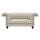 Nelson 2 Sits Chesterfield Soffa Etna Cream