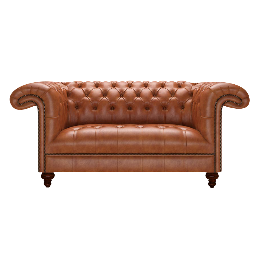 Nelson 2 Sits Chesterfield Soffa Old English Bruciato