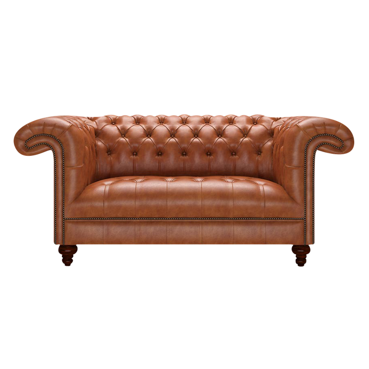 Nelson 2 Sits Chesterfield Soffa Old English Bruciato