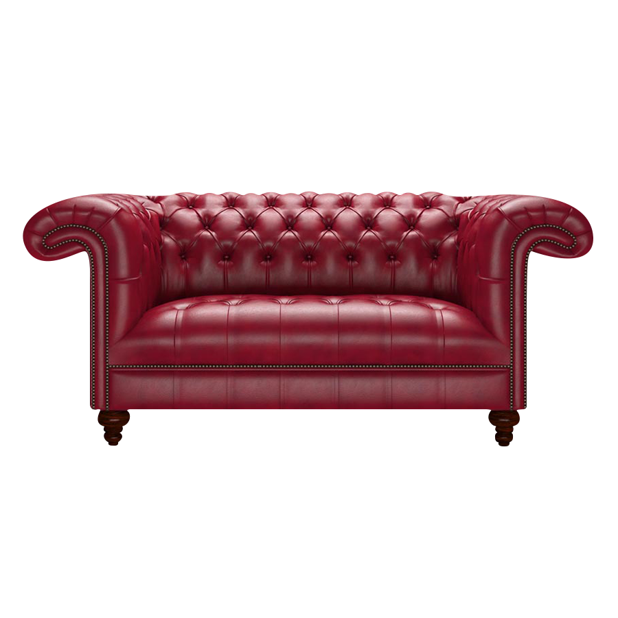 Nelson 2 Sits Chesterfield Soffa Old English Gamay