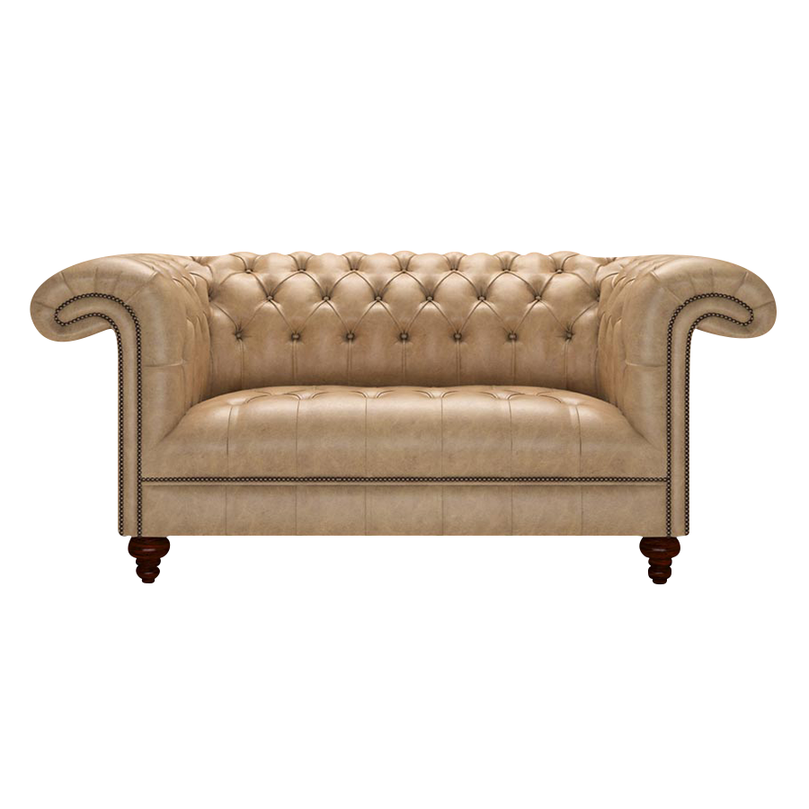Nelson 2 Sits Chesterfield Soffa Old English Parchment