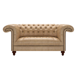 Nelson 2 Sits Chesterfield Soffa Old English Parchment