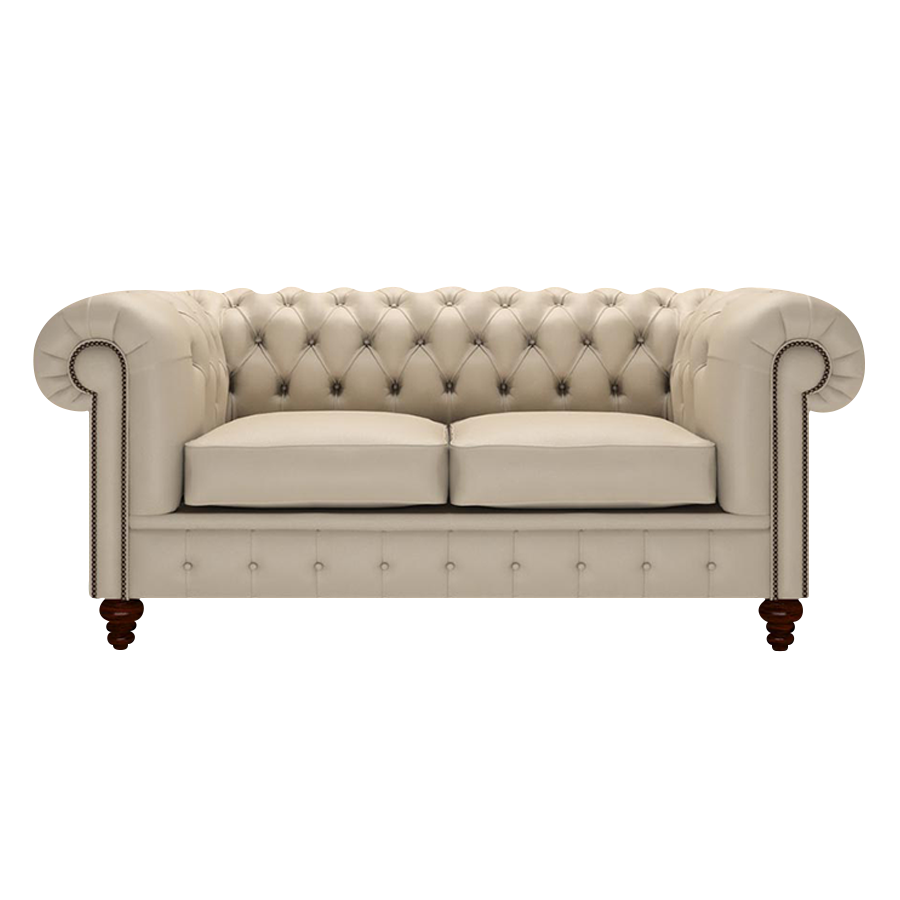 Raleigh 2 Sits Chesterfield Soffa Birch Blush Beige