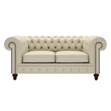 Raleigh 2 Sits Chesterfield Soffa Birch Ivory