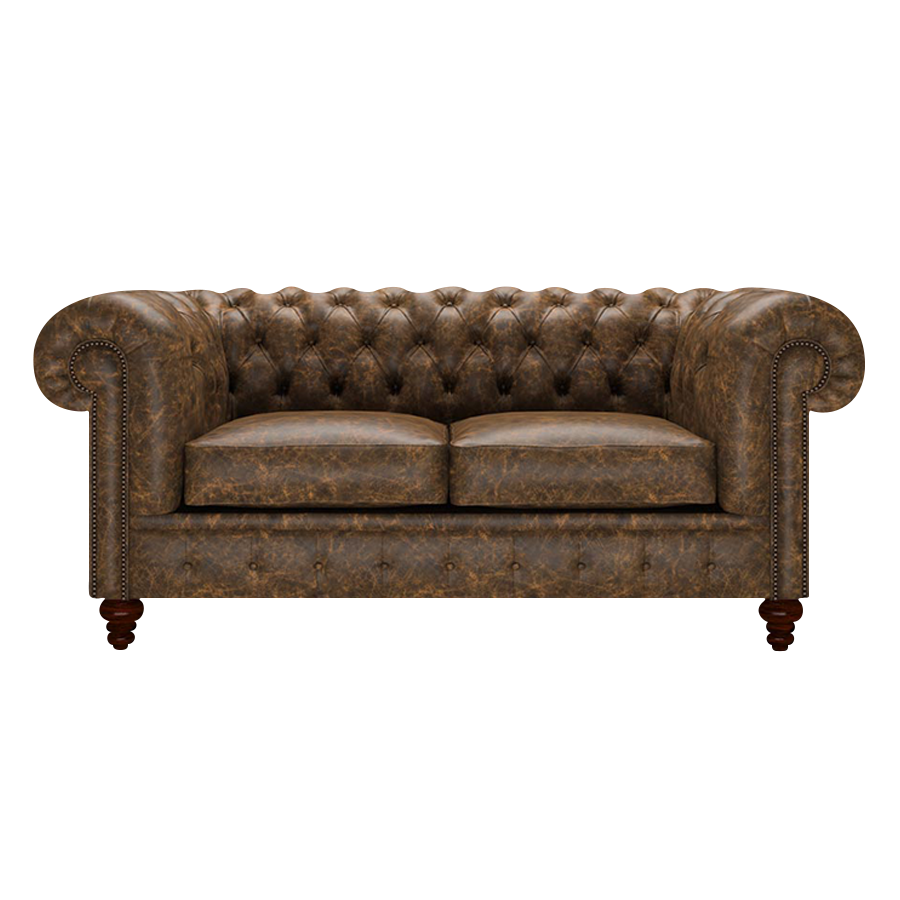 Raleigh 2 Sits Chesterfield Soffa Etna Brandy