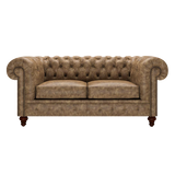 Raleigh 2 Sits Chesterfield Soffa Etna Camel