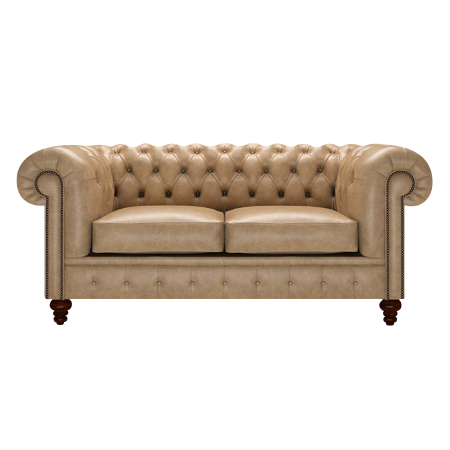 Raleigh 2 Sits Chesterfield Soffa Old English Parchment