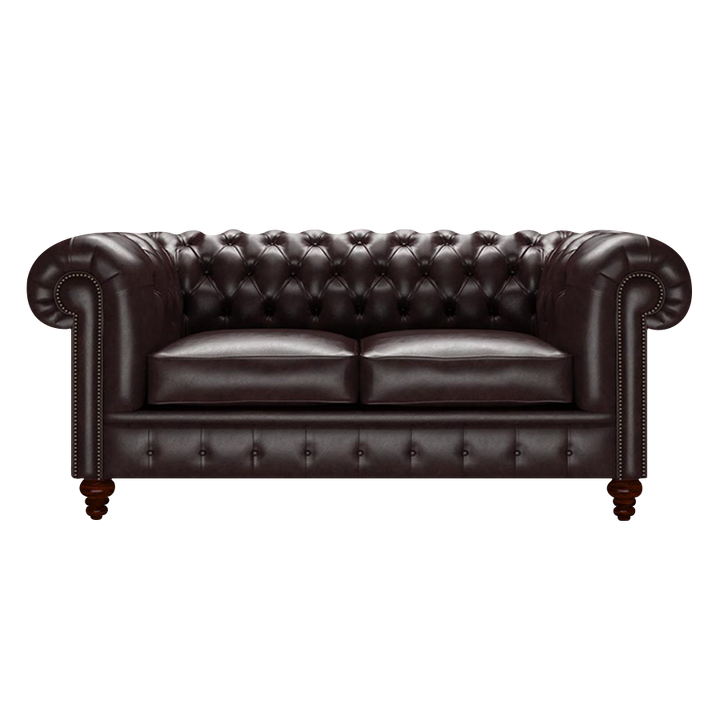 Raleigh 2 Sits Chesterfield Soffa Old English Smoke