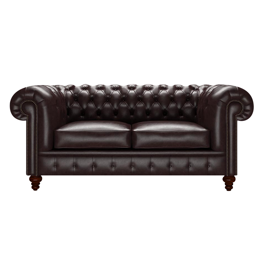 Raleigh 2 Sits Chesterfield Soffa Old English Smoke