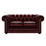 Shackleton 2 Sits Chesterfield Soffa Antique Red