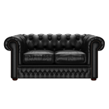 Shackleton 2 Sits Chesterfield Soffa Birch Black