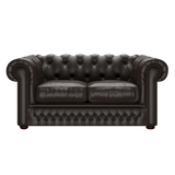 Shackleton 2 Sits Chesterfield Soffa Birch Brown
