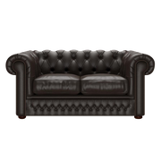Shackleton 2 Sits Chesterfield Soffa Birch Brown