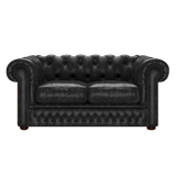 Shackleton 2 Sits Chesterfield Soffa Etna Black