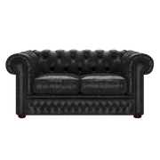 Shackleton 2 Sits Chesterfield Soffa Etna Black
