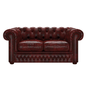 Shackleton 2 Sits Chesterfield Soffa Etna Red