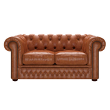 Shackleton 2 Sits Chesterfield Soffa Old English Bruciato