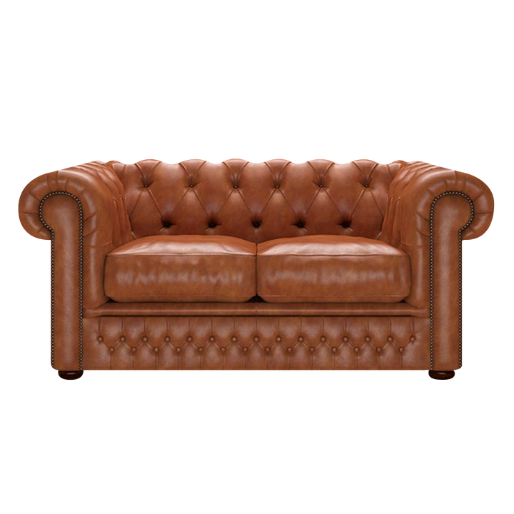 Shackleton 2 Sits Chesterfield Soffa Old English Bruciato