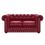 Shackleton 2 Sits Chesterfield Soffa Old English Gamay