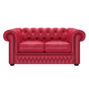 Shackleton 2 Sits Chesterfield Soffa Shelly Flame Red