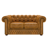 Shackleton 2 Sits Chesterfield Soffa Tudor Mustard