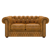 Shackleton 2 Sits Chesterfield Soffa Tudor Mustard
