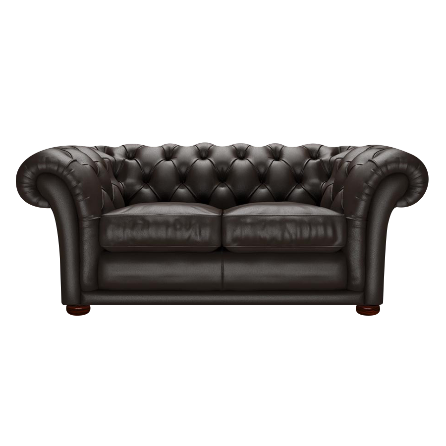 Shakespeare 2 Sits Chesterfield Soffa Birch Brown