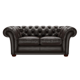 Shakespeare 2 Sits Chesterfield Soffa Birch Brown